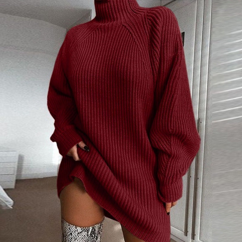 Damen Rollkragenpullover Cool & Hot