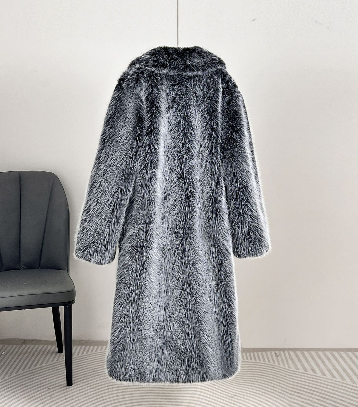 Women's faux fur coat in many colors