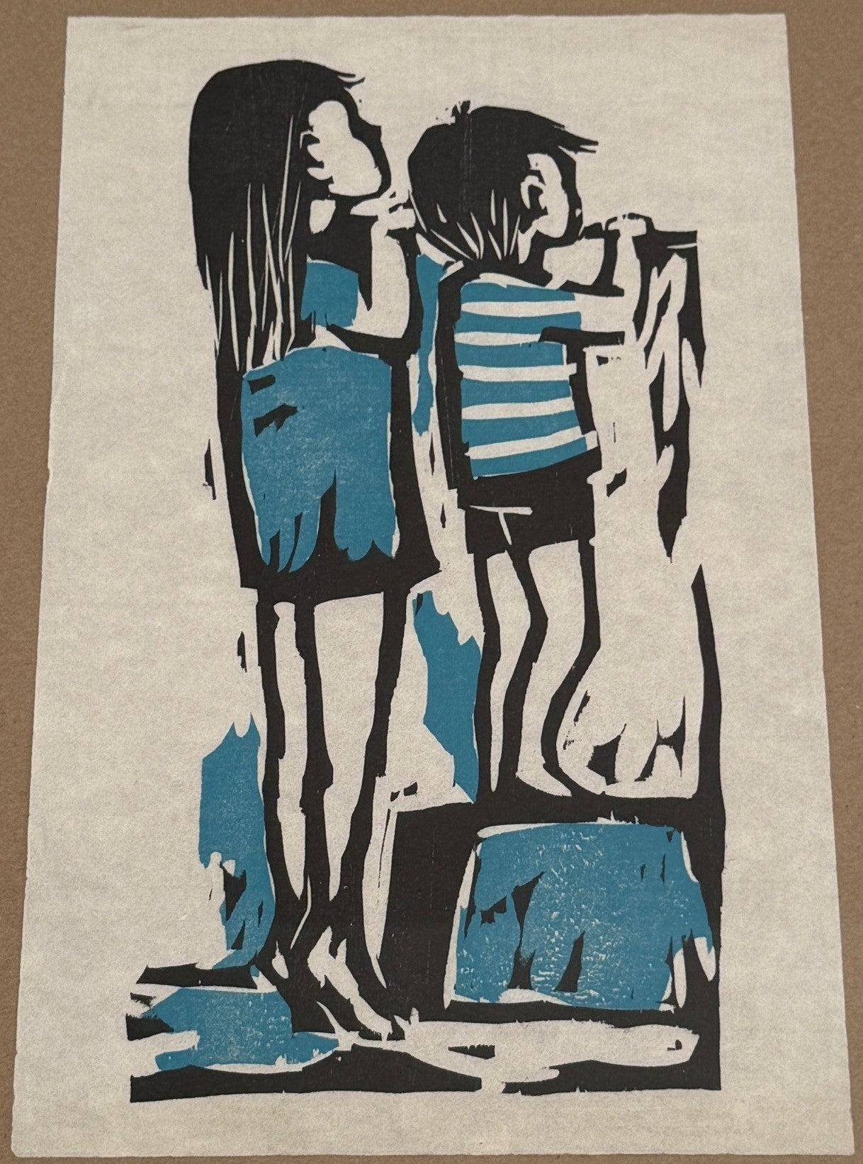 Rarität in Blau und Schwarz
