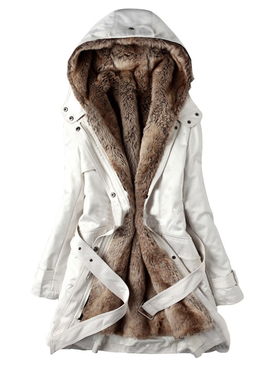 Damen Parka Herbst-Winter