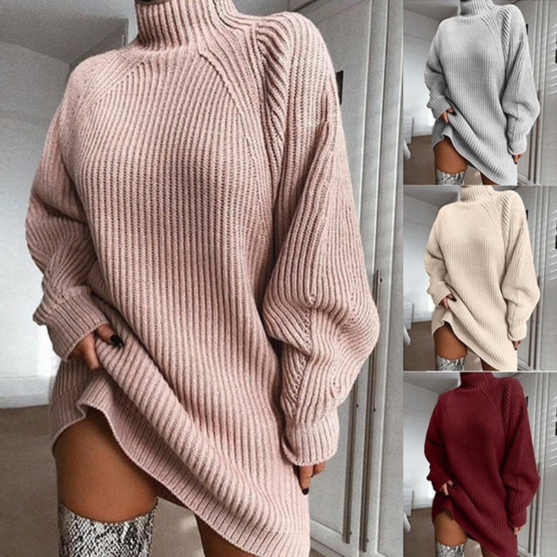 Damen Rollkragenpullover Cool & Hot