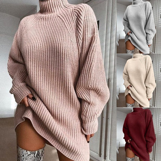 Damen Rollkragenpullover Cool & Hot