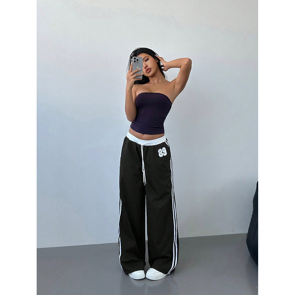 Lässige, trendige lange Hose mit Digital-Druck – perfekt zu Kombinieren