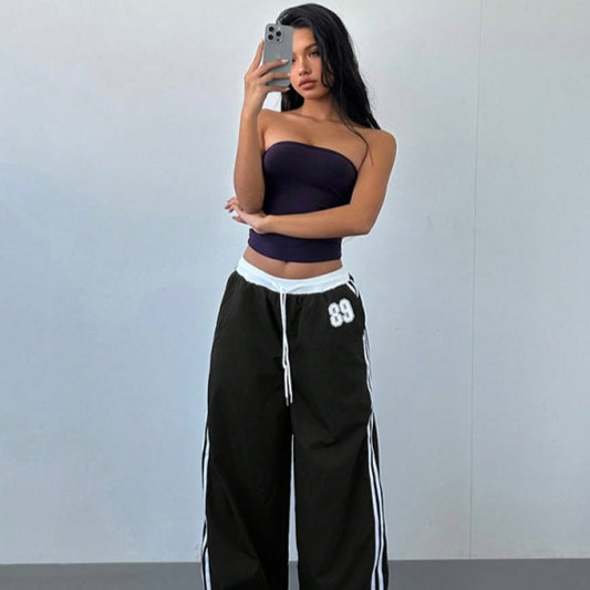 Lässige, trendige lange Hose mit Digital-Druck – perfekt zu Kombinieren