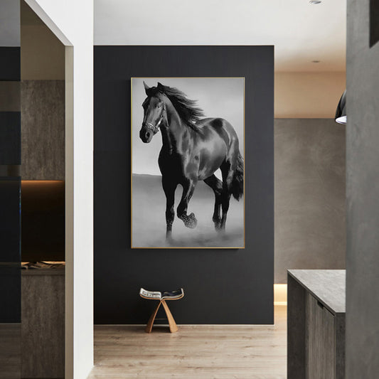 Étalon noir - Décoration murale