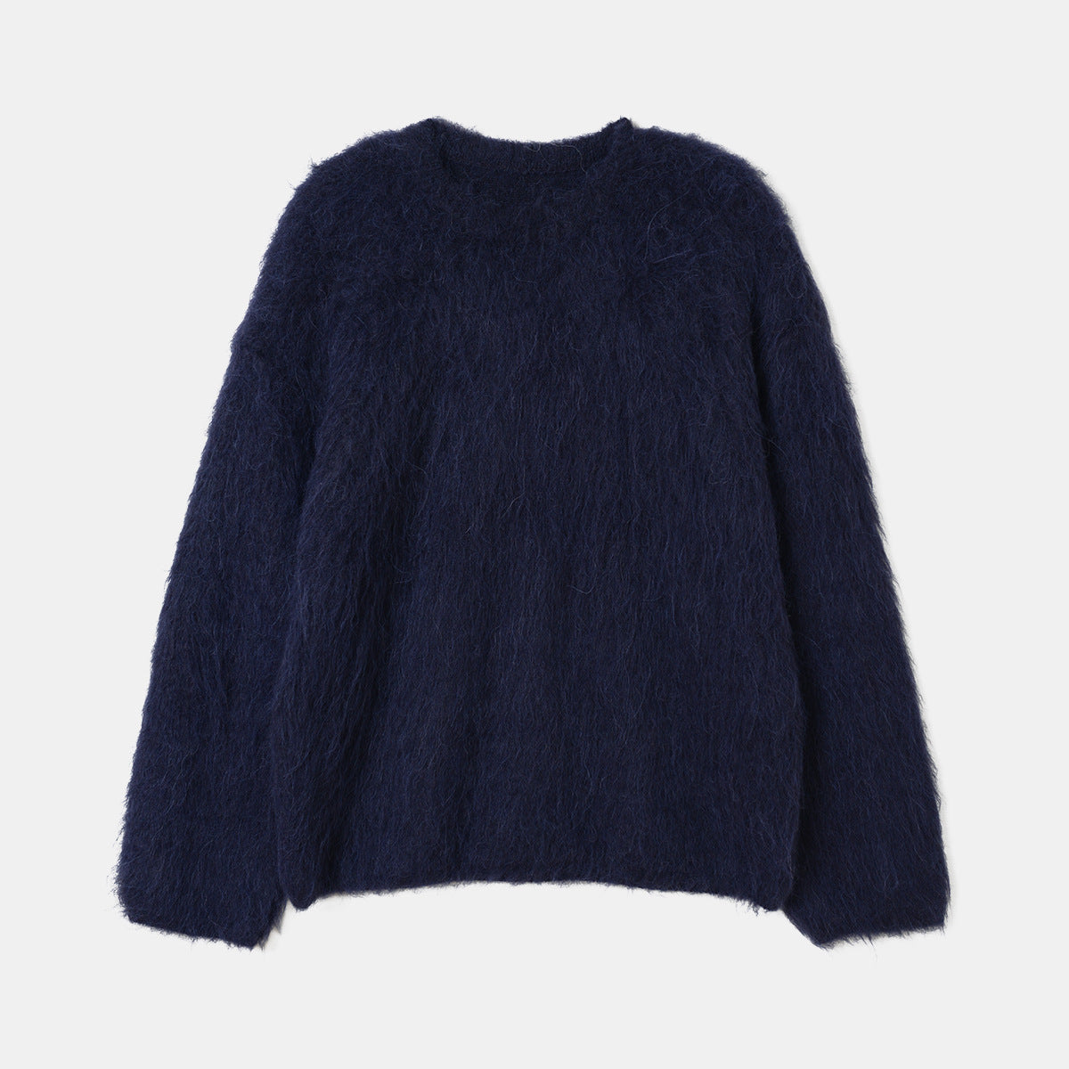 Damen Alpaka-Wollpullover mit Rundhalsausschnitt, Hochwertig