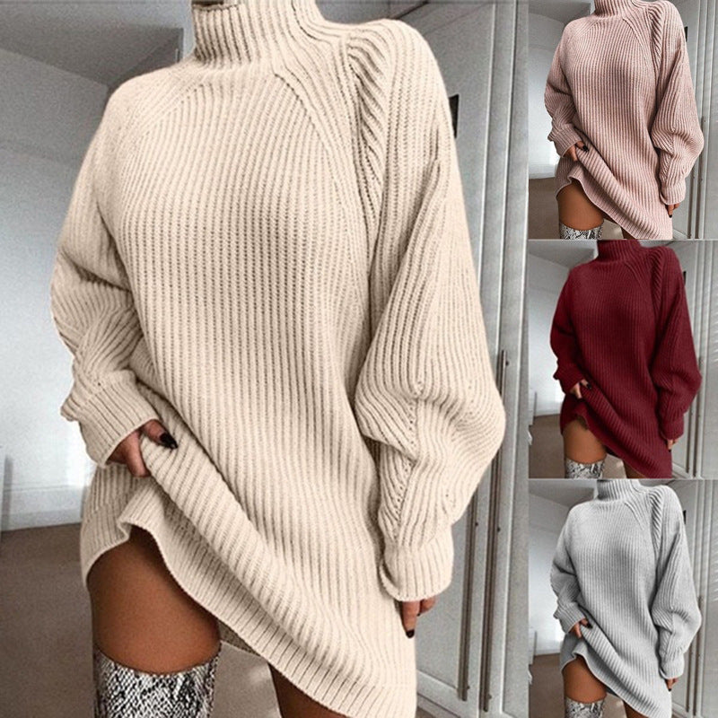 Damen Rollkragenpullover Cool & Hot