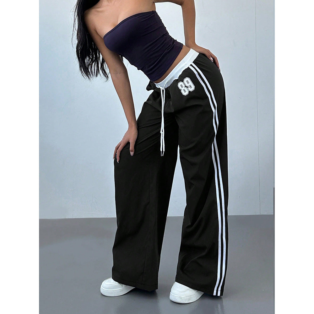Lässige, trendige lange Hose mit Digital-Druck – perfekt zu Kombinieren