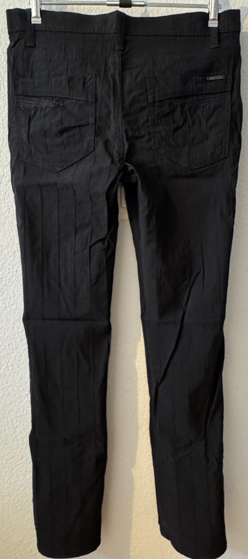 secondhand, fabric trousers YESSICA black