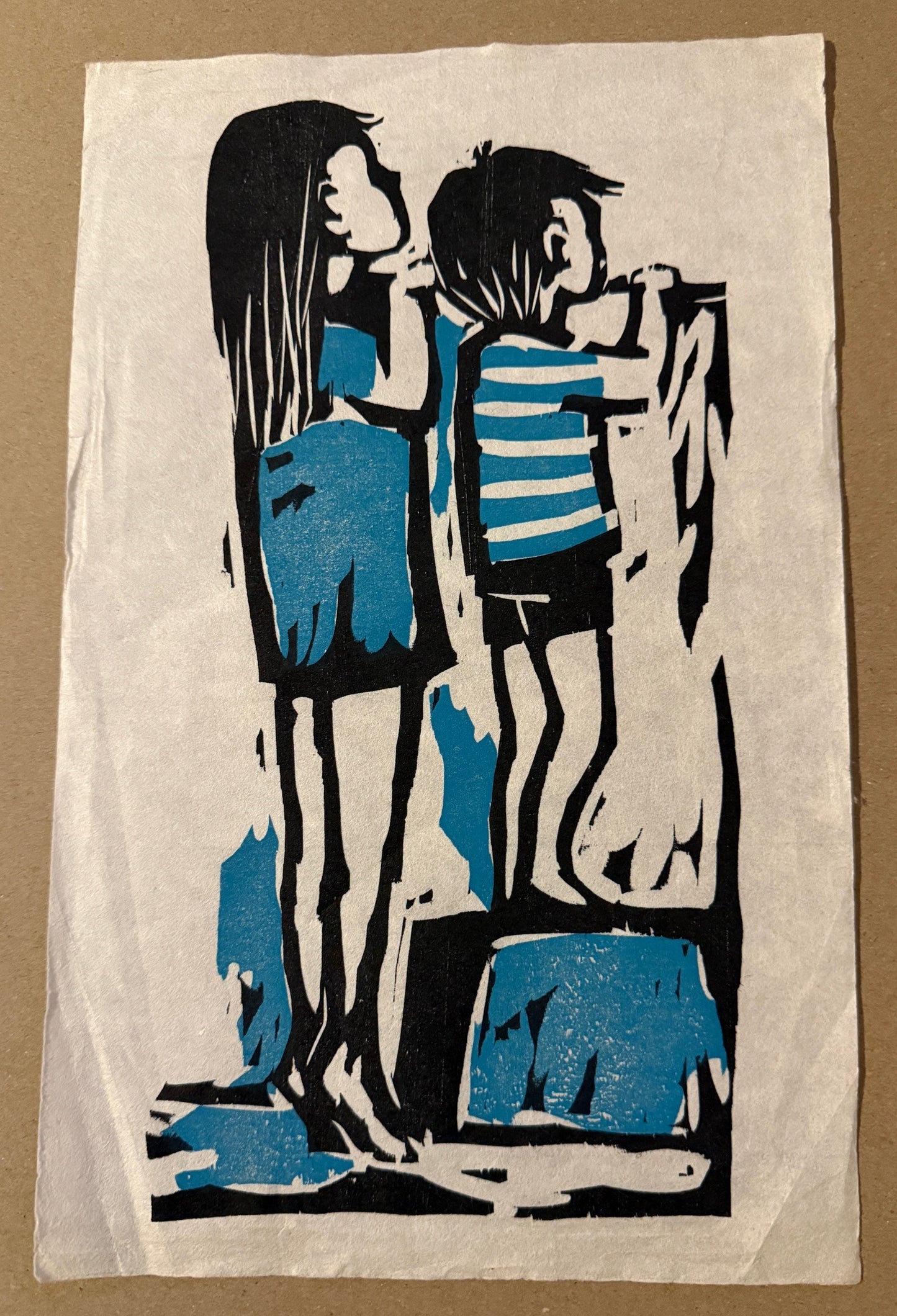 Rarität in Blau und Schwarz
