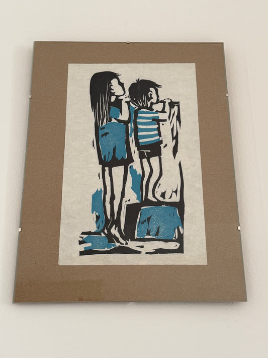 Rarität in Blau und Schwarz