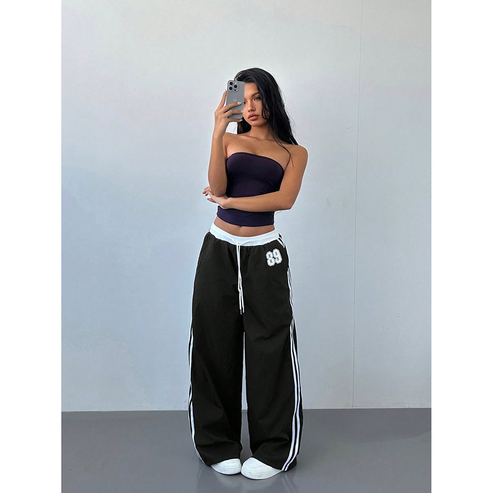 Lässige, trendige lange Hose mit Digital-Druck – perfekt zu Kombinieren