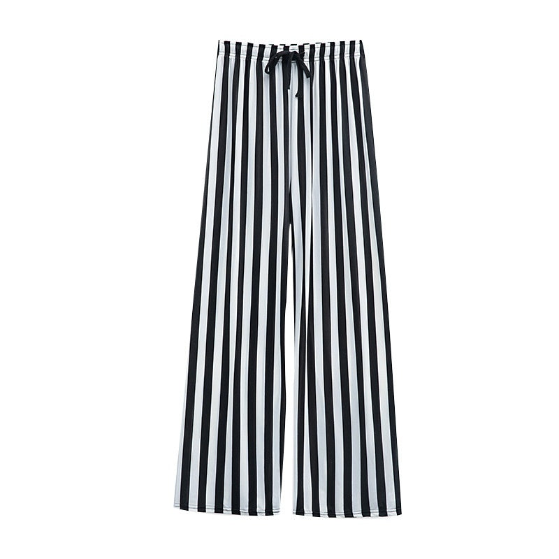 Modische Lässig Locker sitzende Damenhose mit weitem Bein "in Größe XS"