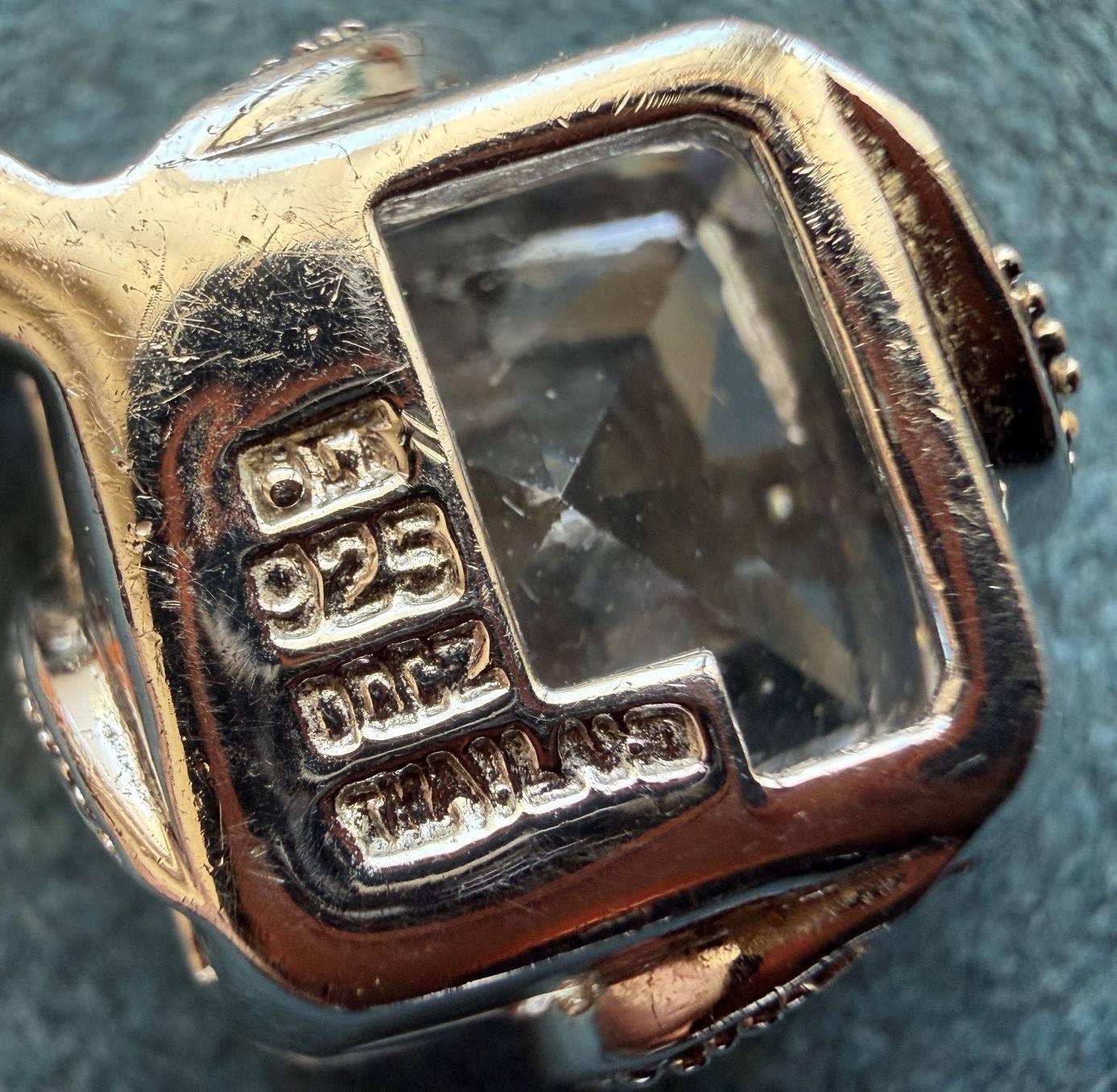 Damen Halskette mit Anhänger "Bergkristall, 925 Silber"